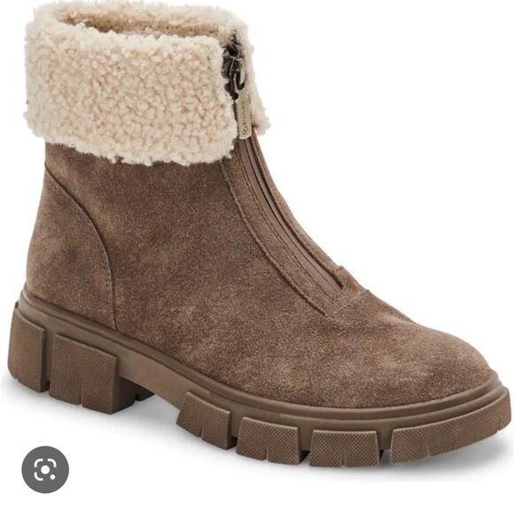 NWT Blondo Plaka Boot Cow Suede Waterproof 10 - Picture 1 of 5